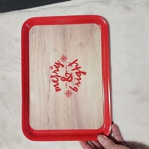 GARTNER STUDIOS  MERRY-&-BRIGHT SERVING TRAY.